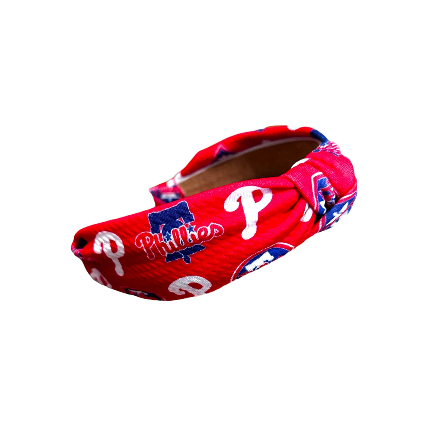RED PHILLY BASEBALL HEADBAND